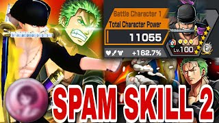 EX ZORO ⚔️ CAN SPAM HIS SKILL 2! 😤 | ONE PIECE BOUNTY RUSH OPBR SS LEAGUE BATTLE