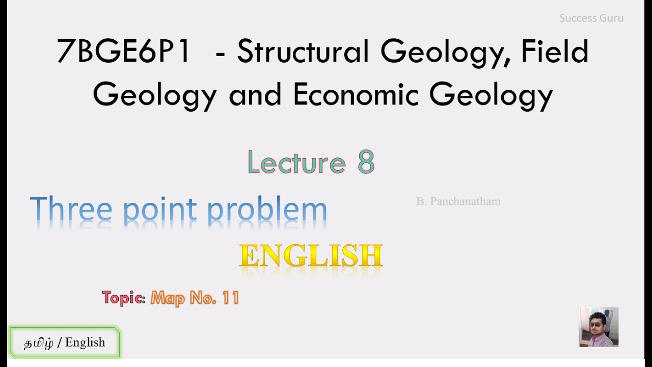 Structural Geo: Solving the Three-Point Problem (Map 11) | Outcrop, Strike & Dip Tutorial, English