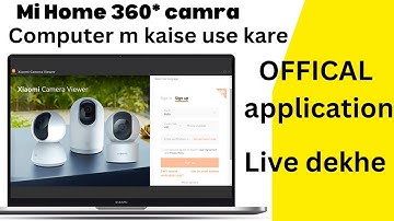 mi home security camera 360 pc setup | mi camera ko laptop se kaise connect kare | Mi Home App in Pc