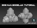 Complex HardSurface: Modeling in few Minutes! #3dsmax #hardsurface #tutorial