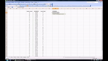 Cómo concatenar celdas con excel