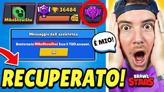 HO RECUPERATO IL MIO ACCOUNT su BRAWL STARS!! - TUTTO MAXATO! MikeSHOPsha è TORNATO!!