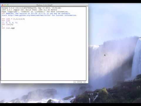 PY 4U 17: Basic Lists in Python