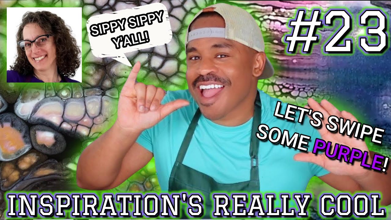 Satisfying Art Center Swipe: "Enchanted Swipe" ft. @MooseKrazysArt | Inspiration's Really Cool #23