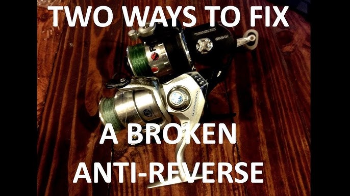 ANTI-REVERSE stopped working on SPINNING REEL? Here's the FIX