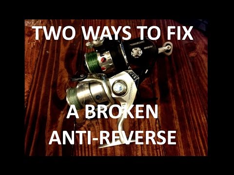 How To: Fix a Broken Anti-Reverse on a Spinning Reel 