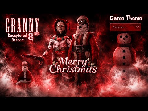 Granny Recaptured V1.4.0 - Ice Scream 8 Atmosphere's Christmas Theme Full Gameplay!!