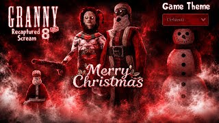Granny Recaptured V1.4.0 - Ice Scream 8 Atmosphere's Christmas Theme Full Gameplay!! screenshot 4