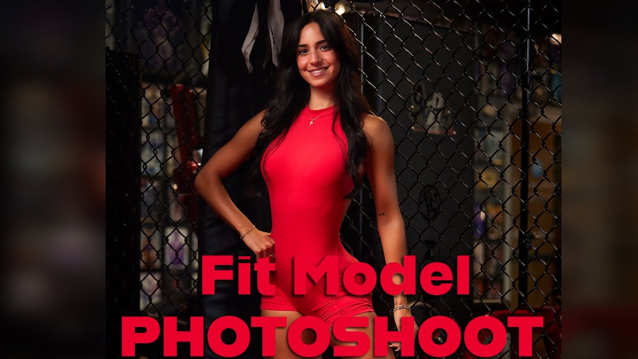 PHOTOSHOOT WITH A FITMODEL