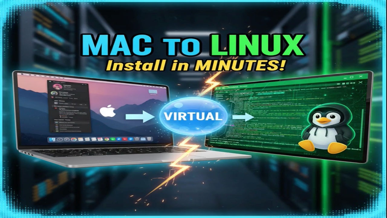 Install Ubuntu Linux on Mac in 2026| Easy Beginner Tutorial