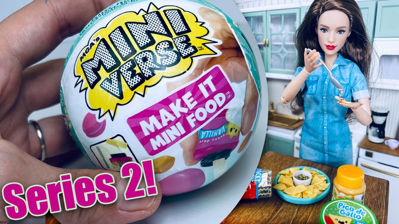 Make it Mini Cafe surprise balls Series 2 YouTube