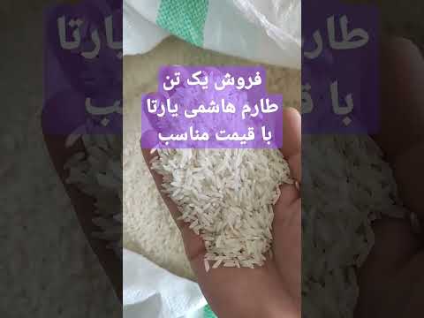 فروش یک تن طارم هاشمی درجه یک یارتا با قیمت مناسب
