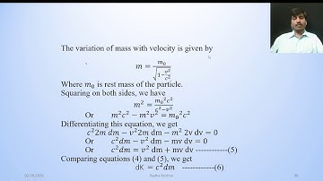 Unit 5 Special Theory of Relativity Part 6