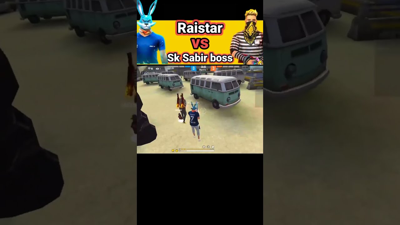 Raistar VS Sk Sabir Boss  RaiStar GyanGaming   shorts