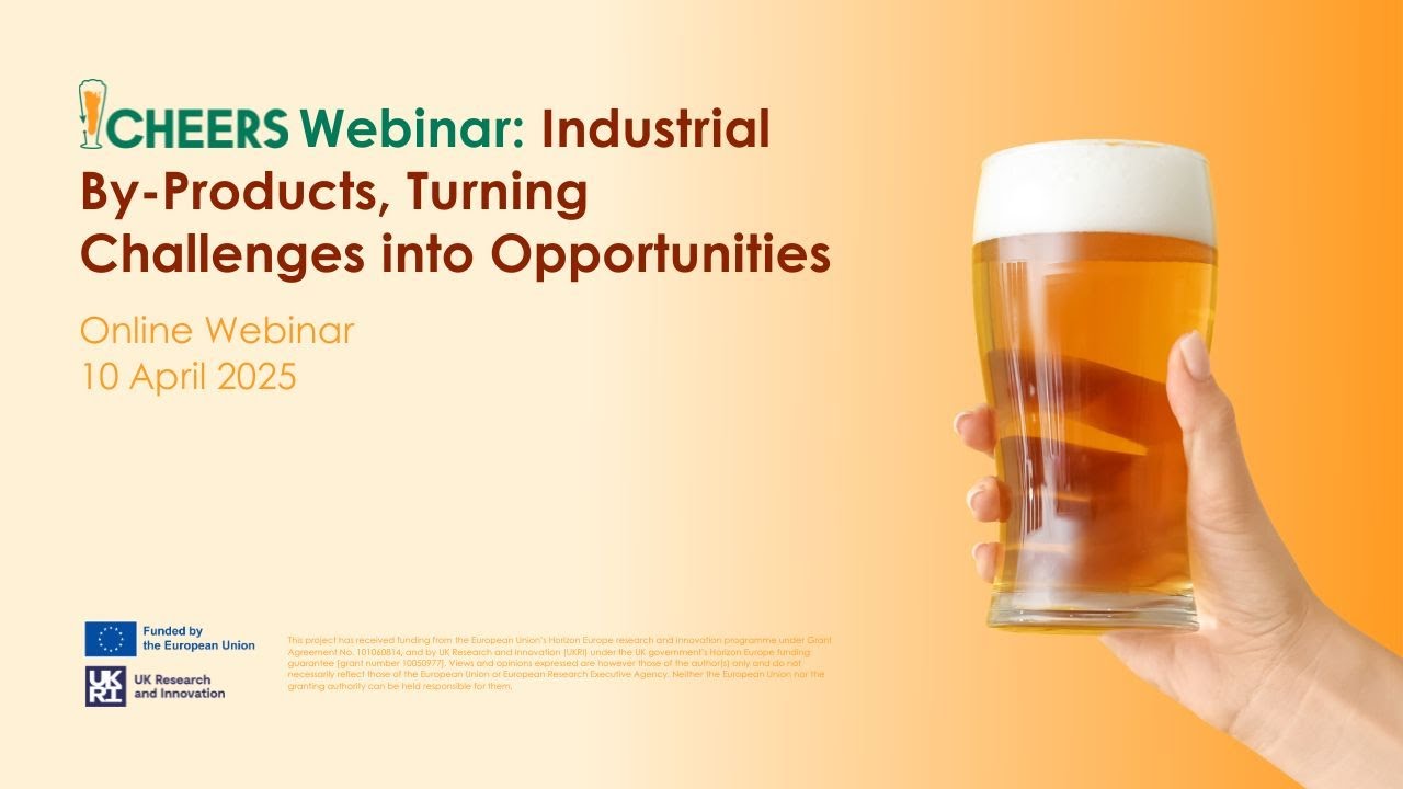 CHEERS WEBINAR: Industrial By-Products, Turning Challenges into Opportunities