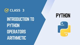 Arithmetic Operations in Python | Python Operators for Beginners
