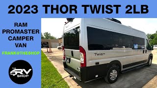 2023 Thor Twist 2LB | Walkthrough | Just the Bare Necessities | Ram ProMaster Camper #camping #thor