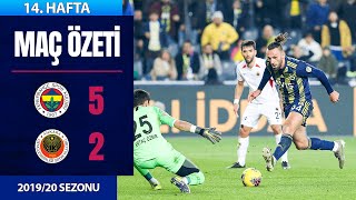 ÖZET: Fenerbahçe 5-2 Gençlerbirliği | 14. Hafta - 2019/20