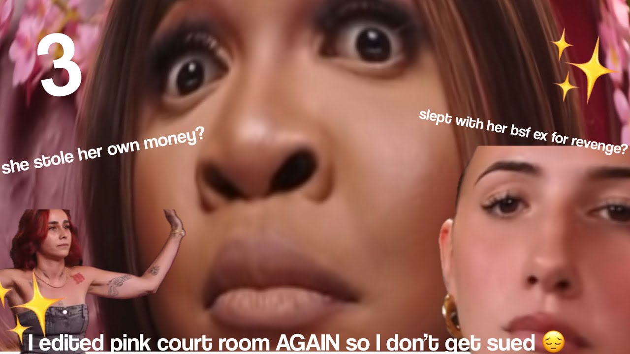 Я СНОВА смонтировала розовый зал суда 😚☺️ *ХАОТИЧНЫЙ МОНТАЖ*