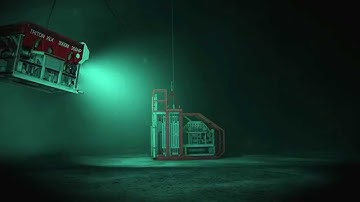 ROVDrill seabed drilling module animation clip