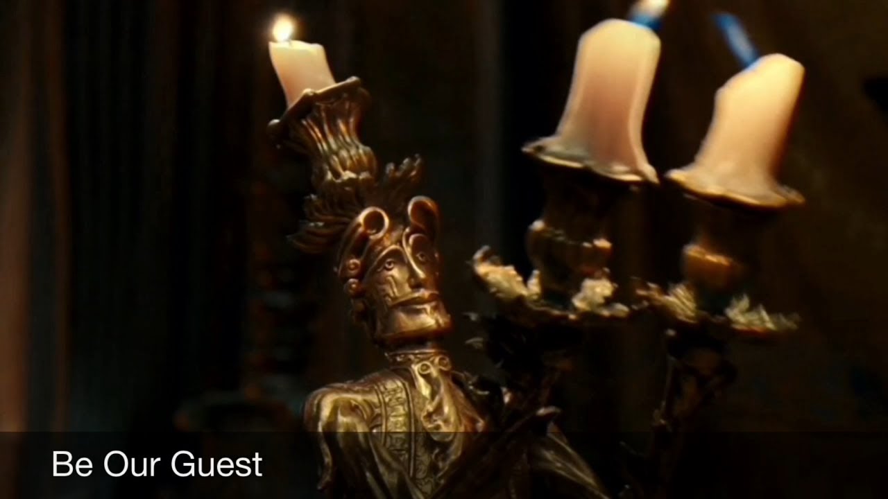 Be Our Guest From The 17 Beauty And The Beast Lyrics Youtube