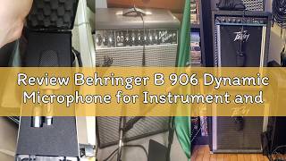 Review Behringer B 906 Dynamic Microphone for Instrument and Vocal Applications