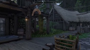 Skyrim visual glitch/bug while moving towards specific textures