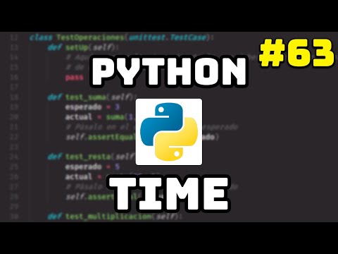 ✅ Curso de Python: Módulo TIME en Python ⌚ #63