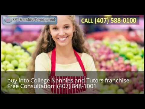 buy into College Nannies and Tutors franchise