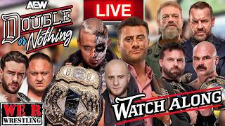 🚨LIVE - AEW DOUBLE OR NOTHING 2026 FULL SHOW WATCH ALONG & REACTIONS!