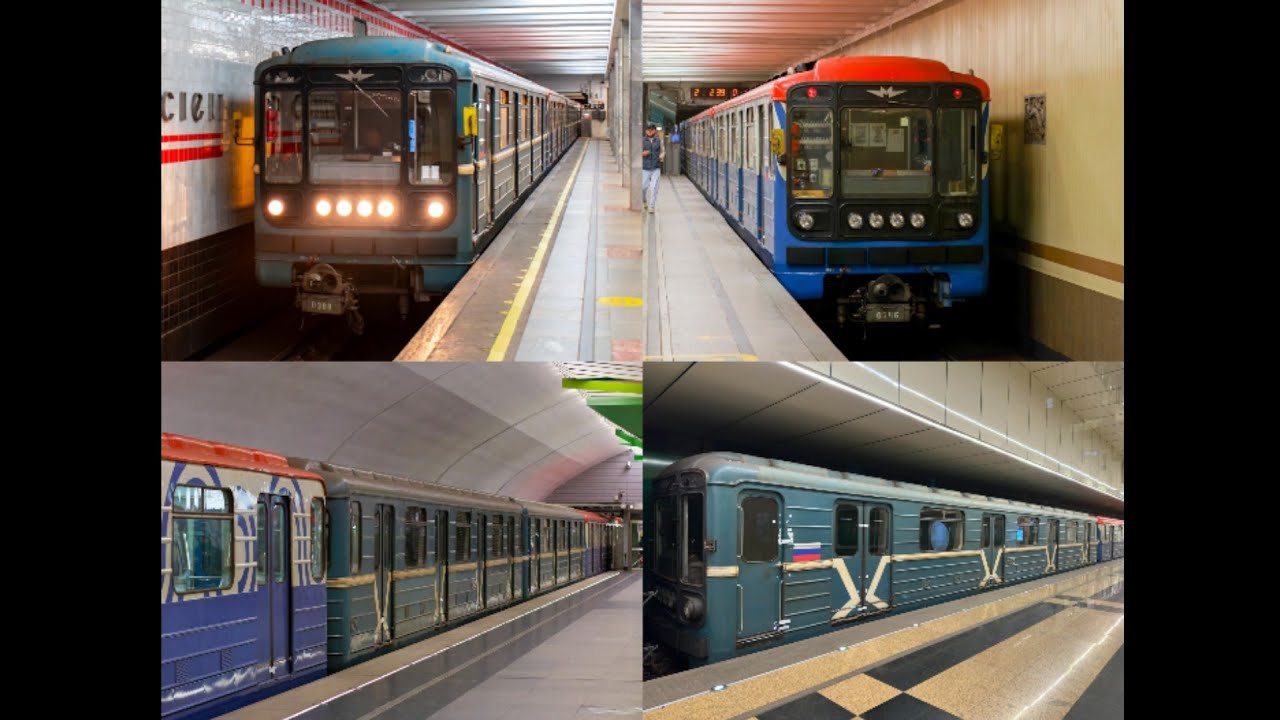 22.12 Ночная перегонка метропоезда типа 81-717.5М/81-714.5М, №0346 - №0300 из ТЧ-20 в ТЧ-16. Москва.