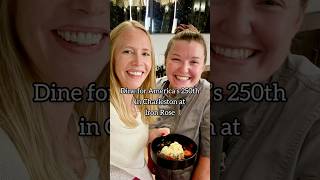 Charleston Dining for Americas 250th: Iron Rose at The Mills House | Travels with Darley