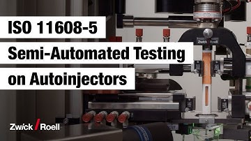 ISO 11608-5 | Semi-automated Autoinjectors Testing