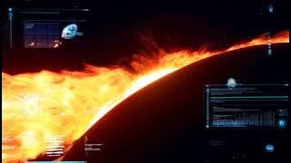 Our Sun with Coronal Exursions blasting