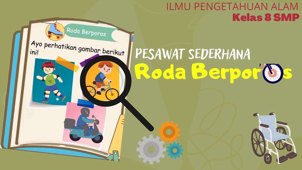 Produk teknologi yang tidak memanfaatkan prinsip roda berporos adalah