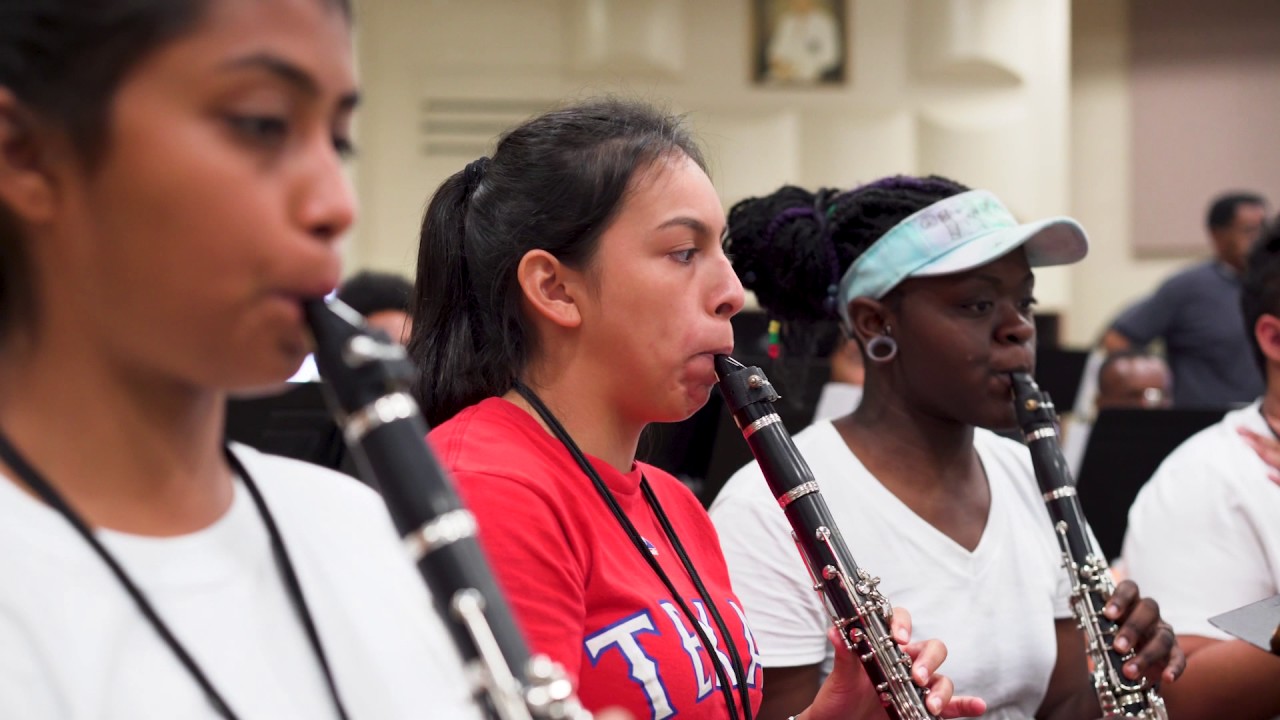 The Marching "100" Summer Band Camp Experience