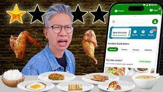 INILAH MAKANAN TERMURAH DI APLIKASI ONLINE!!