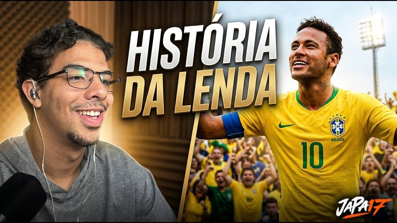 NEYMAR JR - O ÚLTIMO GÊNIO BRASILEIRO | REACT Menino Prodigio