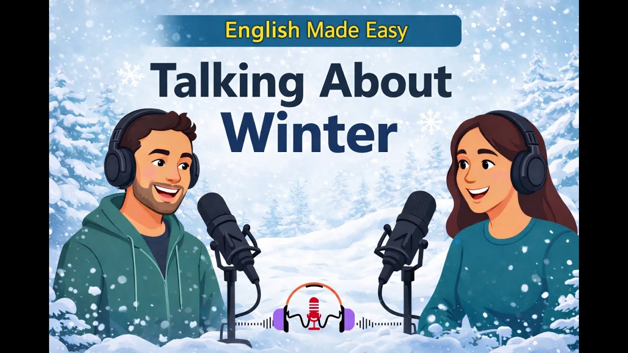 Talking About Winter in English | English Podcast for Beginners