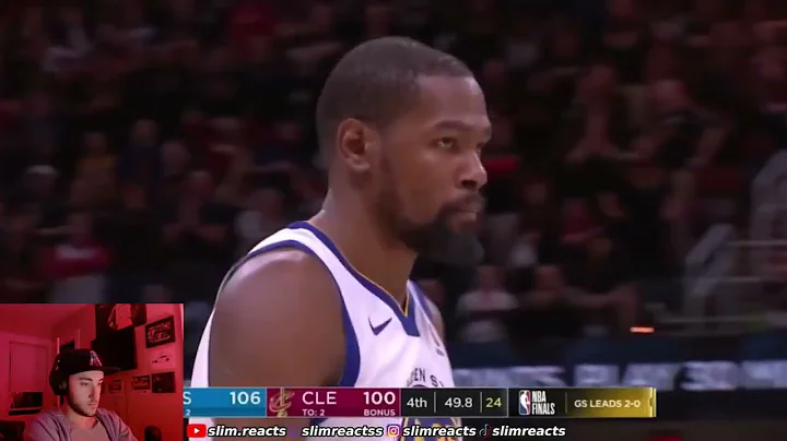 SlimReacts To: NBA Finals Moments But They Have Increasingly More Aura!