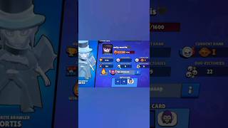 Mortis 1500 Trofiesh With Power Level 1 😱🤯🤯 #Brawlstars #Mortis #Mortisgameplay