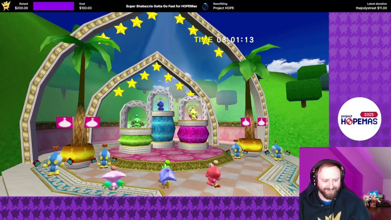 GOTTA GO FAST - Sonic Charity Stream for Project HOPEMas (Full Event) (Part 2/2)