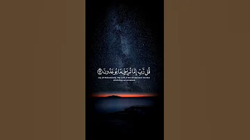 قل ربي اما تريني مايوعدون للقارئ اسلام صبحي 