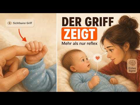 Dieses kleine Greifen zeigt dass dein Baby Verbindung lernt
