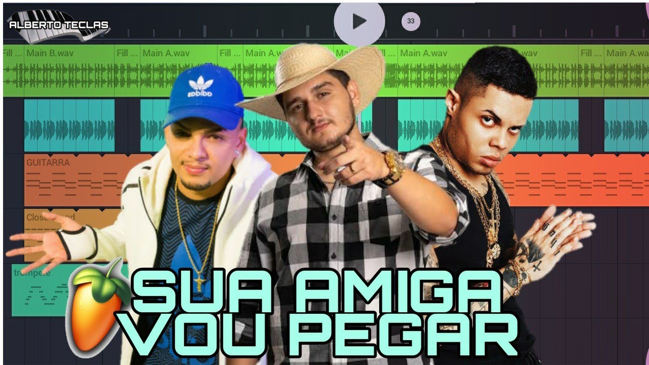 SUA AMIGA VOU PEGAR - MC LAN E MC WM (VERSÃO BIU DO PISEIRO) FL STUDIO ...