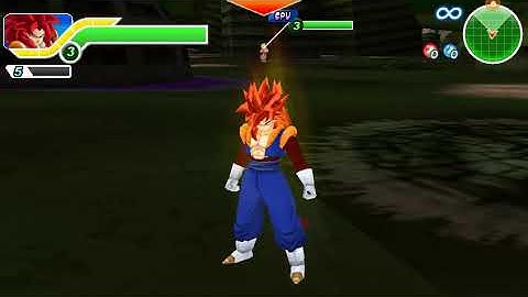 DBZ TTT MODS - Gogetto SSJ4 Hair Remake!!!