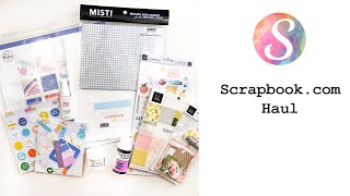 Scrapbook.com Haul