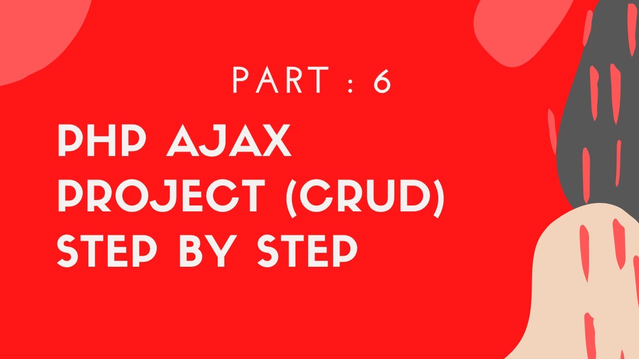 PHP Ajax Tutorial Bangla Step By Step #6 ajax insert data - YouTube