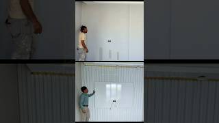 Duvar kağıdı ve lambiri uygulaması #instagram #decoration #wallpaper #painting