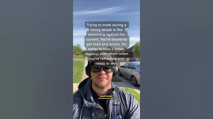 Importance of taking a break in trading #shorts #1...